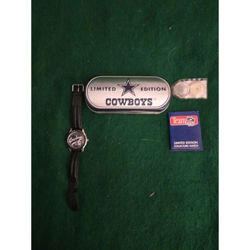 Limited Edition 1993 Fossil Dallas Cowboys Watch (OFF)